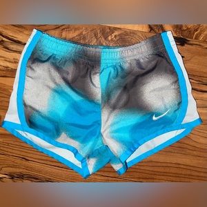 Nike Shorts - Dri Fit - Girls 3T - Blue and Gray.